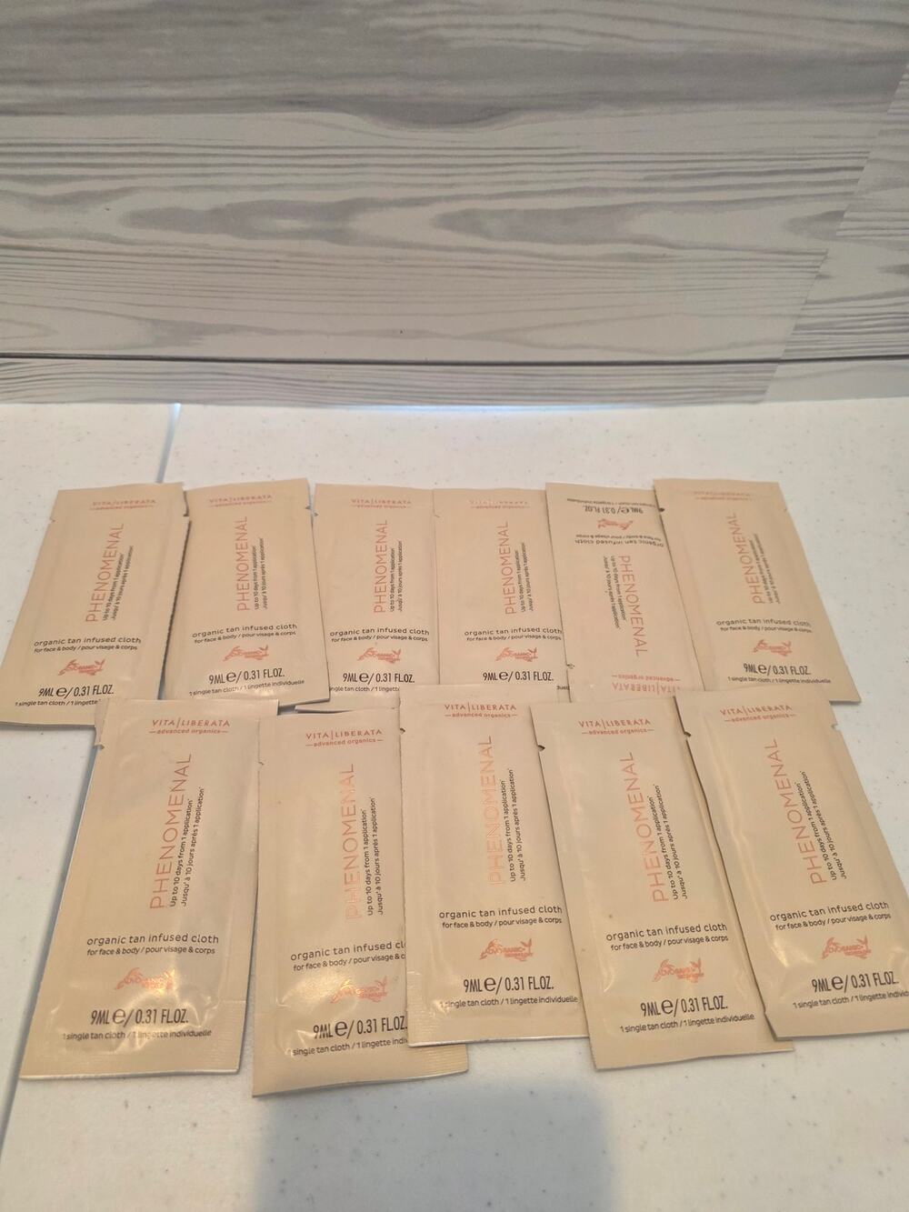 Vita Liberata Phenomenal Organic Tan Infused Cloths 11 Packs